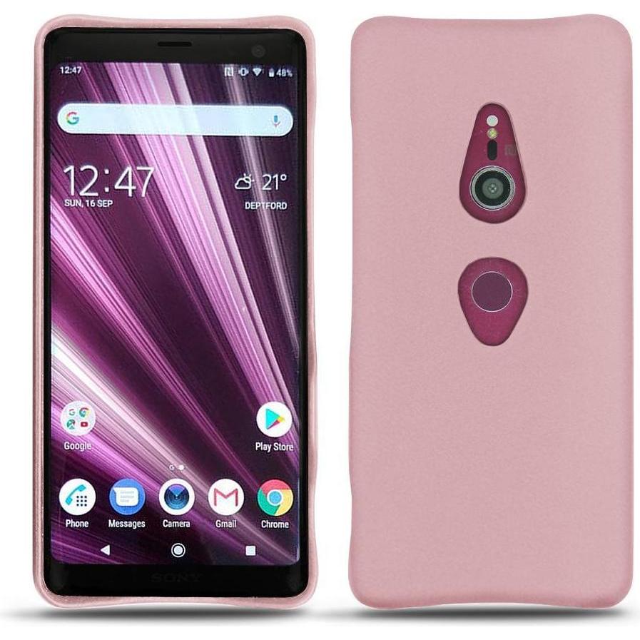 Thumbnail - Noreve Lederschutzhülle (Sony Xperia XZ3), Smartphone Hülle, Rosa