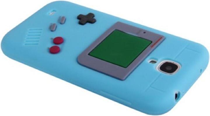 Produktbild König Design Silikon Hülle Gameboy für Handy Samsung Galaxy S4 GT I9500 / GT I9505 / LTE+ GT I9506 / Value Editio (Samsung Galaxy S4)