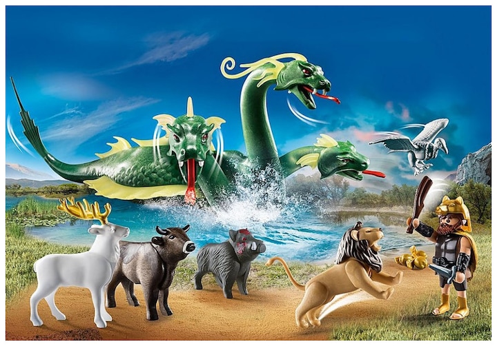 Actual product image Playmobil History 70467 The Laboratories of Hercules (70467, Playmobil History)