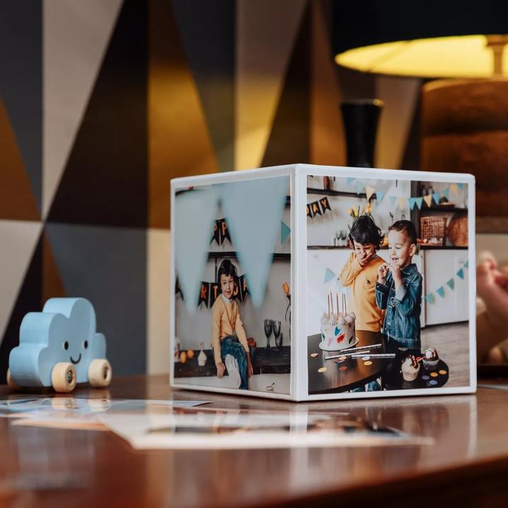 Actual product image Canon Photo Cube Creative Paper 5x5 blue (13 x 13 cm, 40 pcs.)