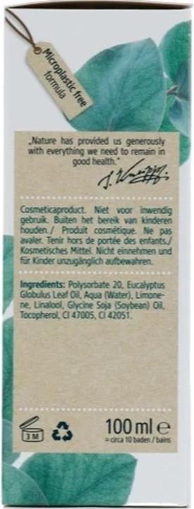 Produktbild Kneipp Eucalyptus Bath Oil 100ml (Badeöl, 100 ml)