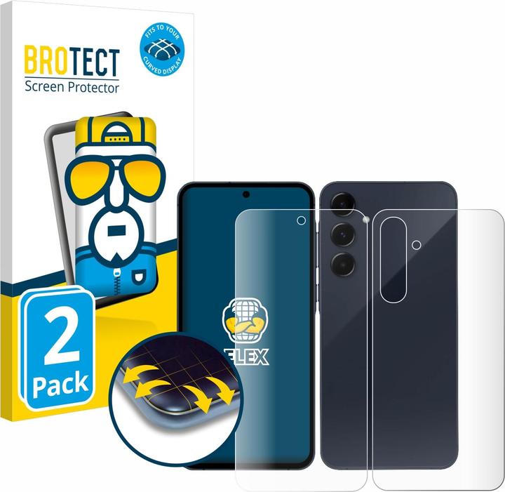 Actual product image BROTECT Full-Screen Protector (2 pcs., Samsung Galaxy A35)