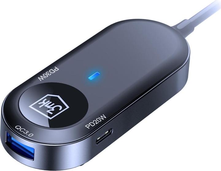 Image du produit 3MK Double Car Charger 135W PD QC PPS USB 2A4C Black/Gray