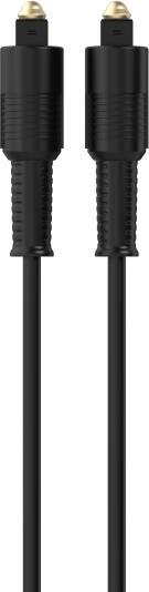Actual product image Sinox Optisk cable. 1,5m. Sort (1.50 m, Toslink cable)