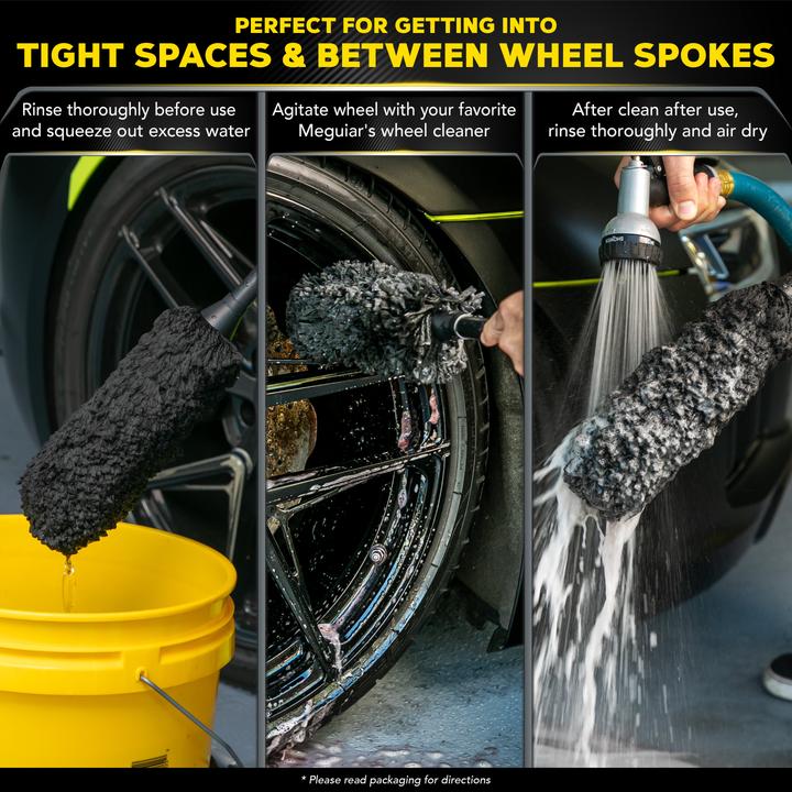 Immagine prodotto Meguiar's Spazzola per cerchioni Supreme L