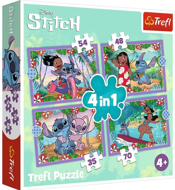 Trefl Lilo & Stitch 4in1 (70 Teile)