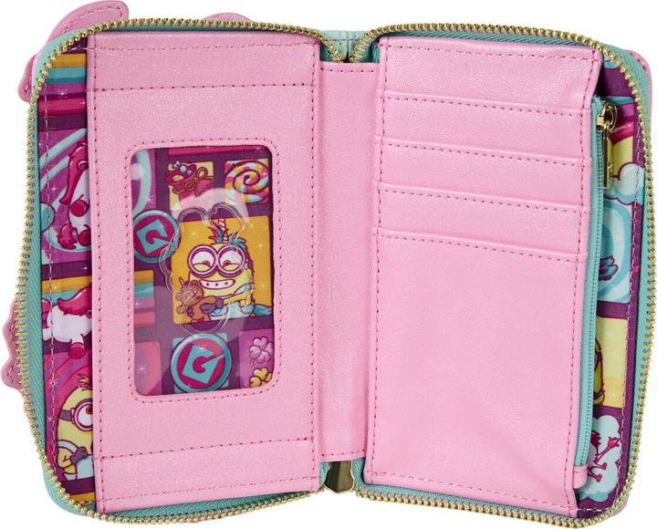 Actual product image Loungefly Minions Fluffy Unicorn wallet