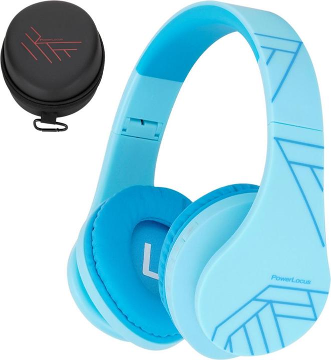 Produktbild PowerLocus Wireless Headphones for kids P2 (blue)