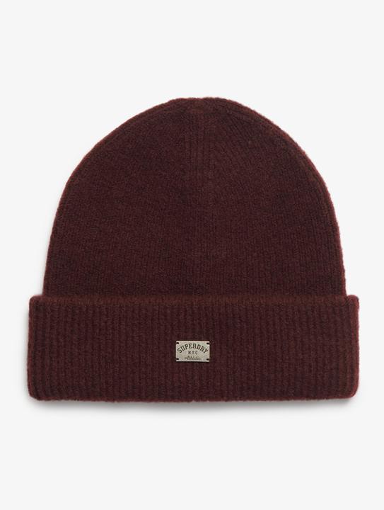 Produktbild Superdry Beaniemütze mit geripptem Strickmuster