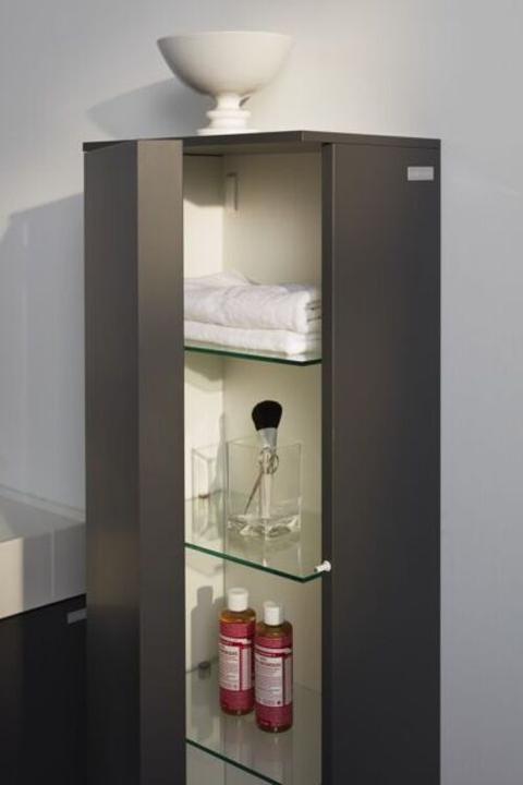 Image du produit Laufen Armoire haute KARTELL 1300x400x235mm charnière à gauche blanc mat