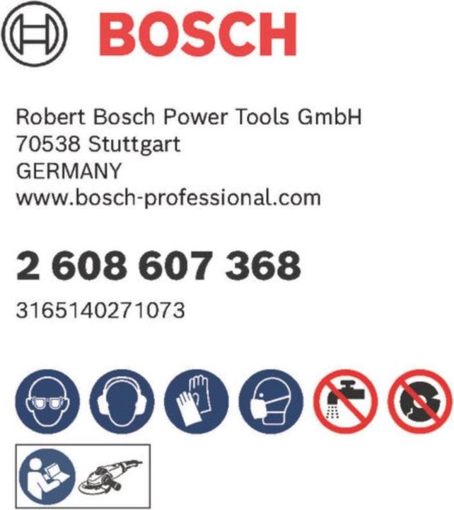Produktbild Bosch Professional Zubehör Fächerschleifscheibe X551 Expert for Metal, gerade, 125 mm, 120 (120)