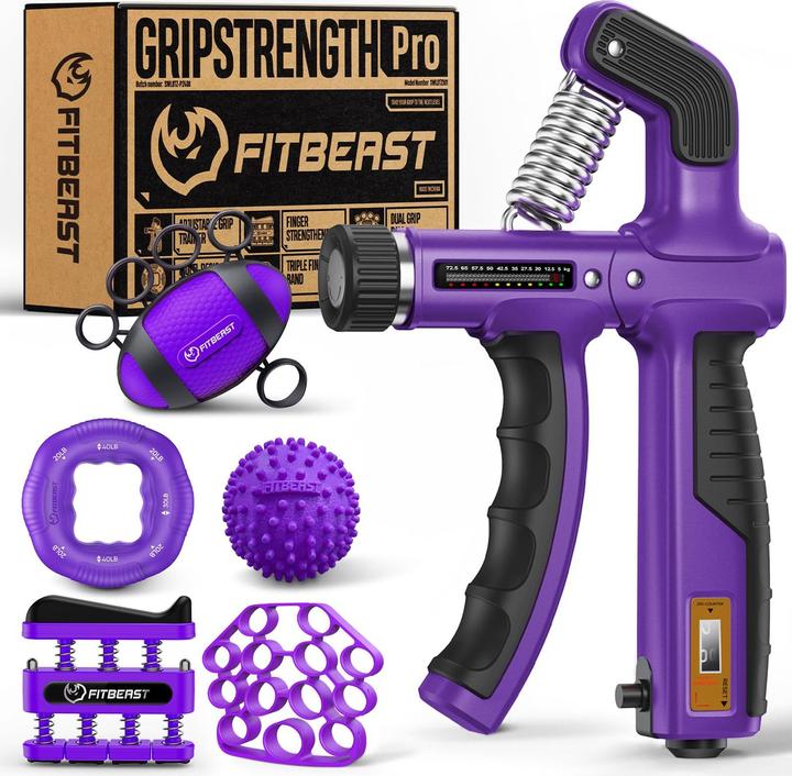 FitBeast Handtrainer Unterarmtrainer-Set 6-teilig