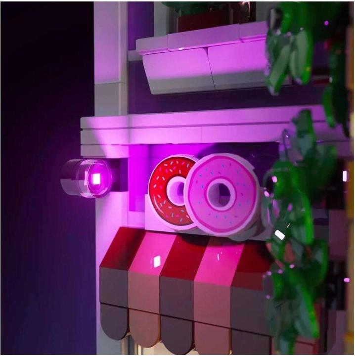 Immagine prodotto Light my bricks LMB 2.0 Kit di illuminazione a LED per LEGO® 10278 Stazione di Polizia