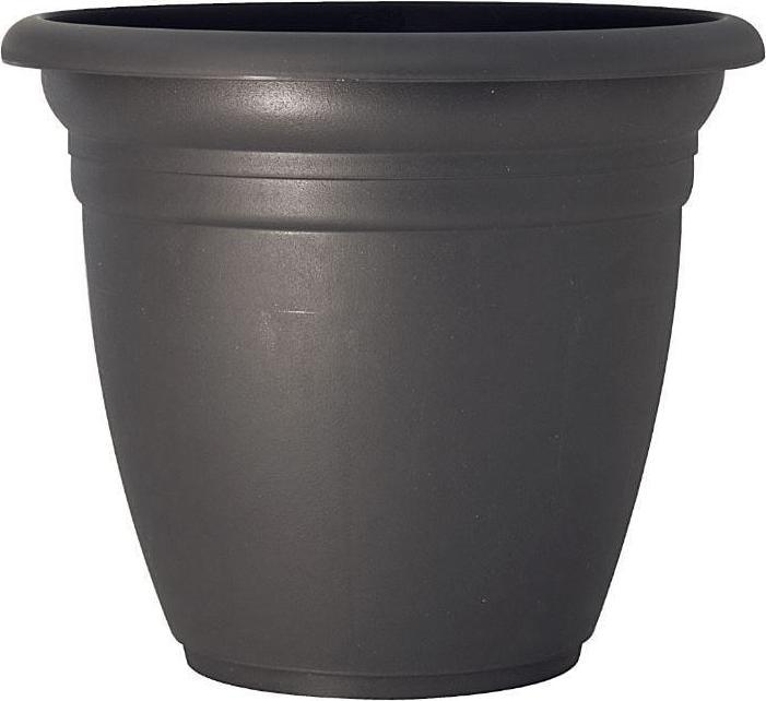 Domoletti Plastic pot, TE000060-120, Ø 60 cm, anthracite (60 x 49 cm)
