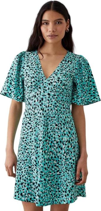 Produktbild Dorothy Perkins Animal Print FlatterMinikleid (36 D)