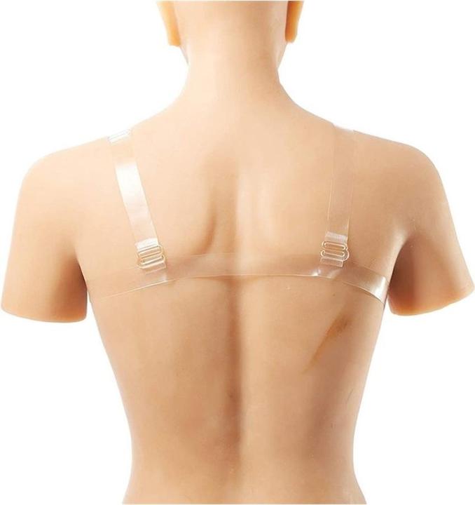 Actual product image CrossGearX Silicone bra prosthesis D-cup