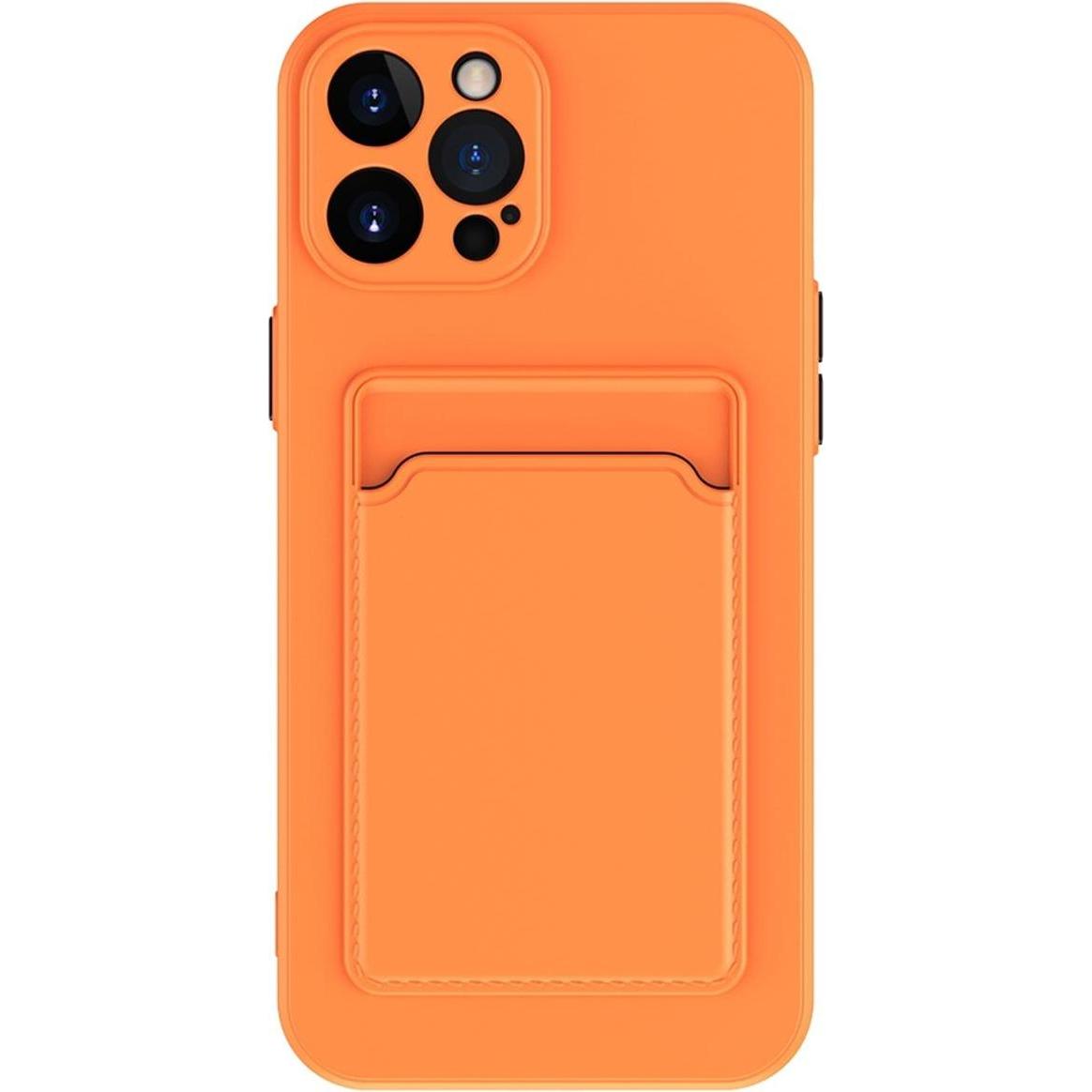 König Design Schutz Handy Hülle für Apple iPhone 15 Pro Case Cover Etuis Bumper Kartenfach (Apple iPhone 15 Pro), Smartp...