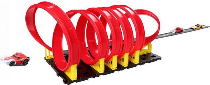 Actual product image Bburago Go Gears extreme Hyper 6 Loop with 2 cars