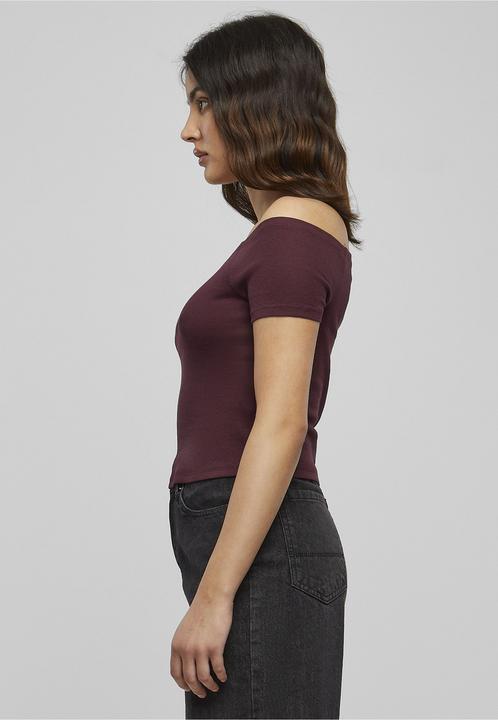 Produktbild Urban Classics Ladies Off Shoulder Rib Tee (M)