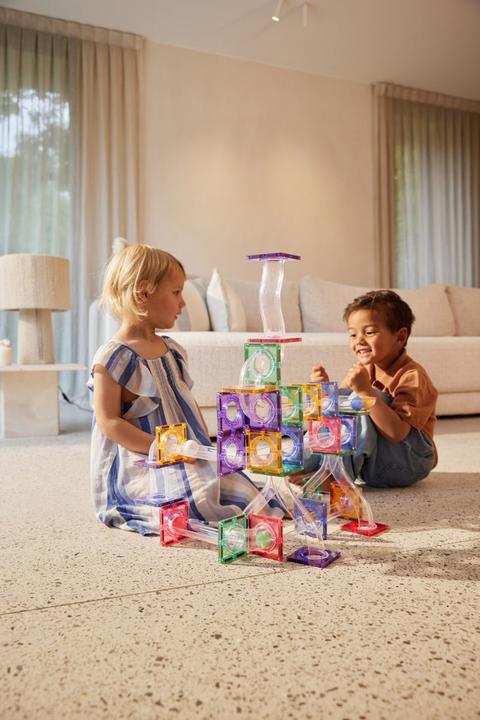 Produktbild Cleverclixx Kugelbahn-Bausatz Clever in Pastellfarben 110 Teile