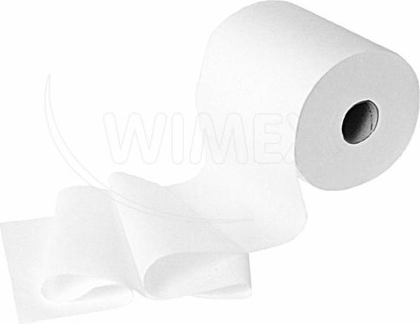 Image du produit Wimex.eu Rouleau d'essuie-mains (papier tissu) 3 plis blanc 18cm 20cm x 100m - 6 pièces (6x)