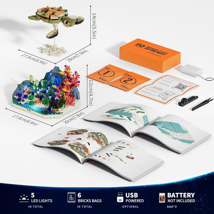 Image du produit Lumibricks Schildkrötenriff