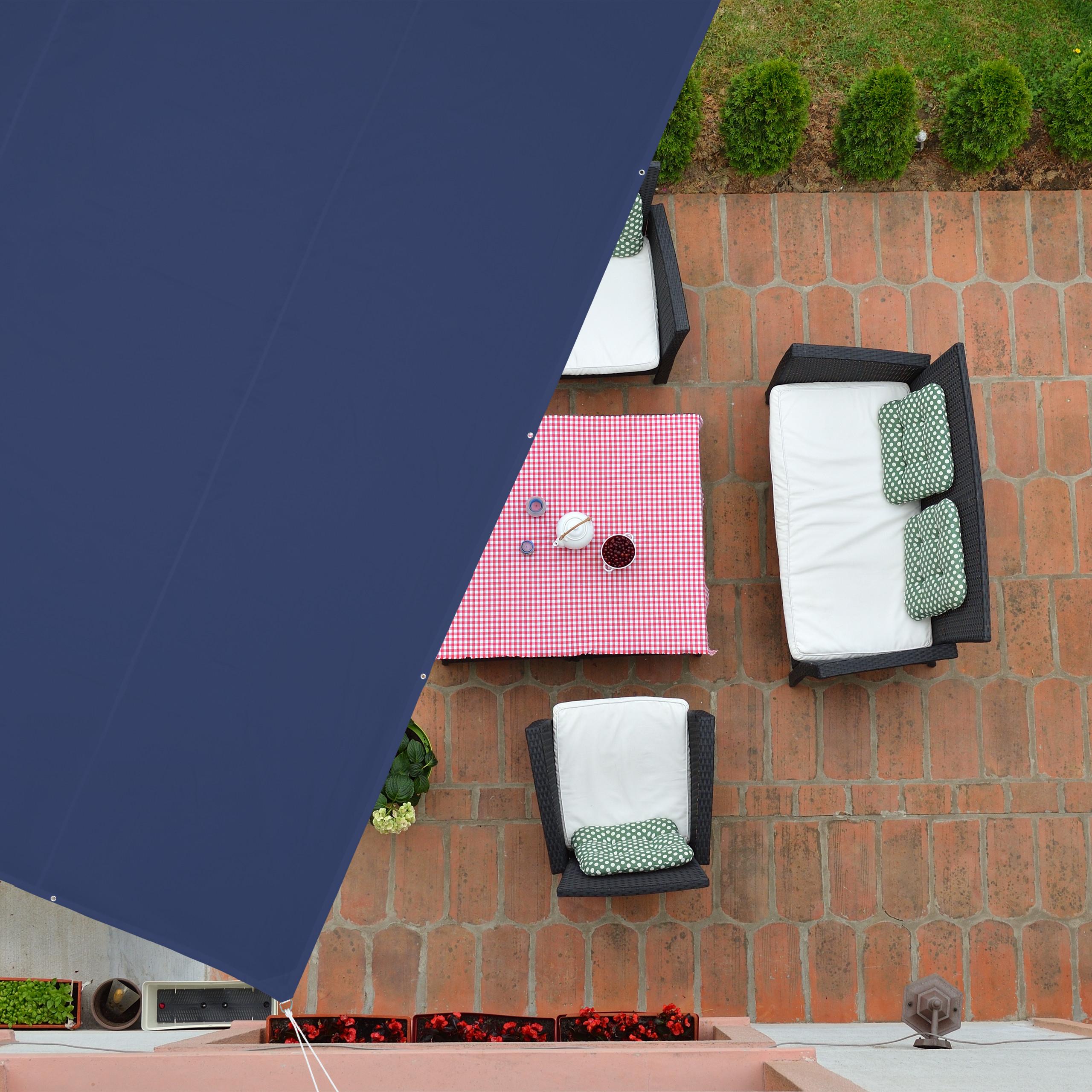 Thumbnail - Relaxdays, Sonnensegel, Sonnensegel (450 x 550 cm)