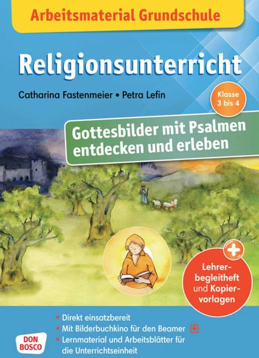 Actual product image Arbeitsmaterial Grundschule. Religionsunterricht. Gottesbilder mit Psalmen entdecken und erleben (German, Catharina Fastenmeier, Petra Lefin, 2022)