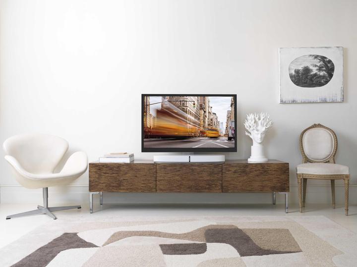 Actual product image Flexson Adjustable TV Stand for SONOS PLAYBASE (1 pcs., Stand, Pivoting, Height-adjustable)