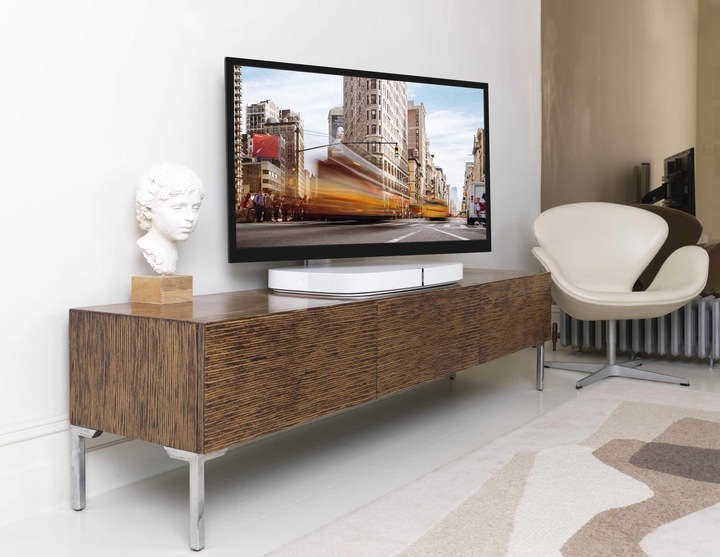 Actual product image Flexson Adjustable TV Stand for SONOS PLAYBASE (1 pcs., Stand, Pivoting, Height-adjustable)