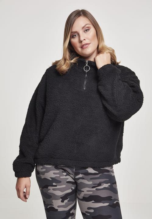 Image du produit Urban Classics Ladies Short Sherpa Troyer (3XL)