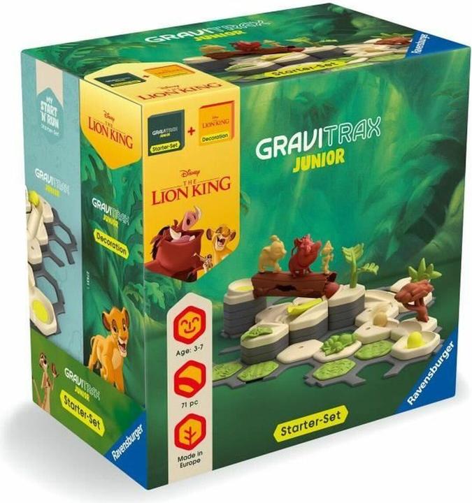 Productafbeelding Ravensburger GraviTrax Ravenburger 73437 GraviTrax Junior Startset Lion King GraviTrax