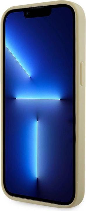 Actual product image Guess GUHCP14XHDGTPD iPhone 14 Pro Max 6.7" złoty/gold hardcase Rhinestone Triangle (Apple iPhone 14 Pro Max)