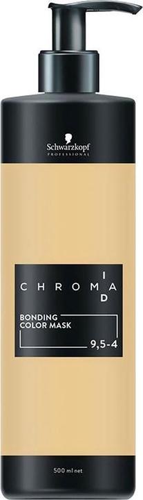 Schwarzkopf Professional Chroma ID Bonding Color Mask 9,5-4 Platinblond Beige (500 ml)