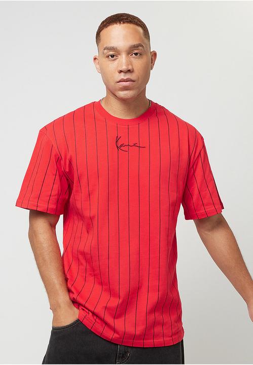 Image du produit Karl Kani Small Signature Essential Pinstripe Tee - 201061 (L)