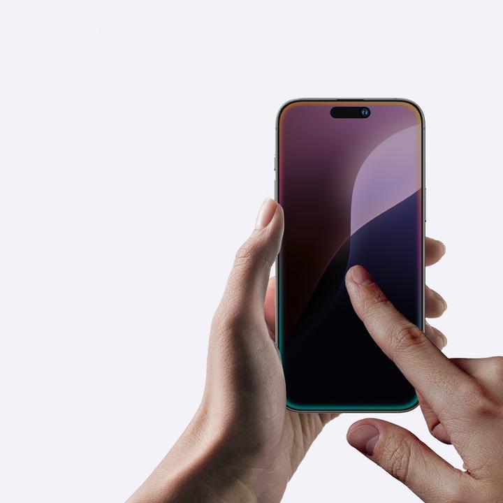 Immagine prodotto Amazingthing Radix Privacy Glass Sichtschutz-Hartglas für iPhone 16 Plus (1 Pezzo/i, Apple iPhone 16 Plus)