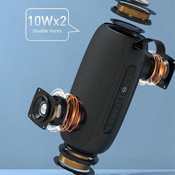 Immagine prodotto Awei Altoparlante Y370 nero (8 h, Batteria ricaricabile)