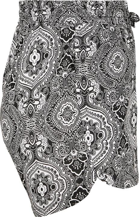 Actual product image Urban Classics Ladies AOP Viscose Resort Shorts (XS)