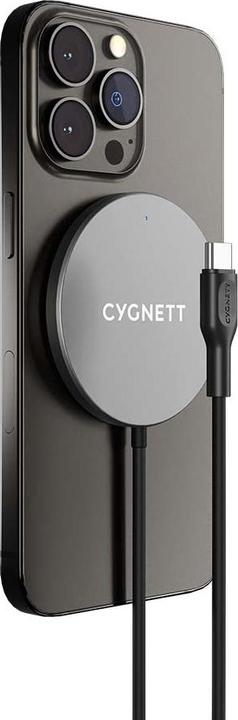 Actual product image Cygnett MagCharge Cable 7.5W 2M - Black (15 W)