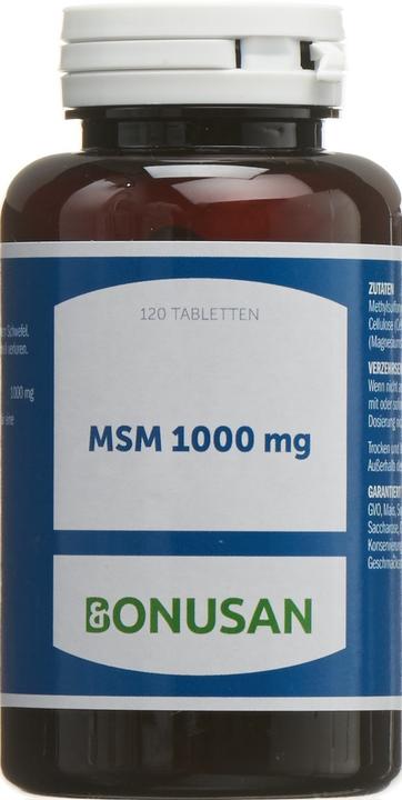 Image du produit Bonusan MSM comprimé 1000 mg (120 pièce(s), Cachets, 120 g)