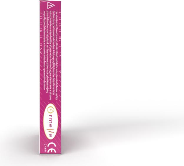 Actual product image Ormelle Female Condom - female condoms made of latex for self-determined contraception and high comfort (2 pcs.)