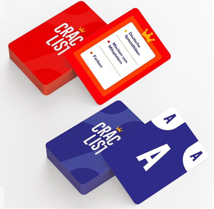 Produktbild Crack List (d) (Deutsch, 2 - 8 Spieler)