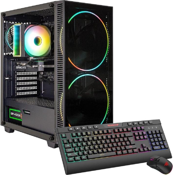 Hyrican GAMEMAX Black Hole 7581 Ryzen 5 7500F 32GB DDR5 1TB SSD RTX 5060 (AMD Ryzen 5 7500F, 40 GB, 1000 GB, GeForce RTX 5060)