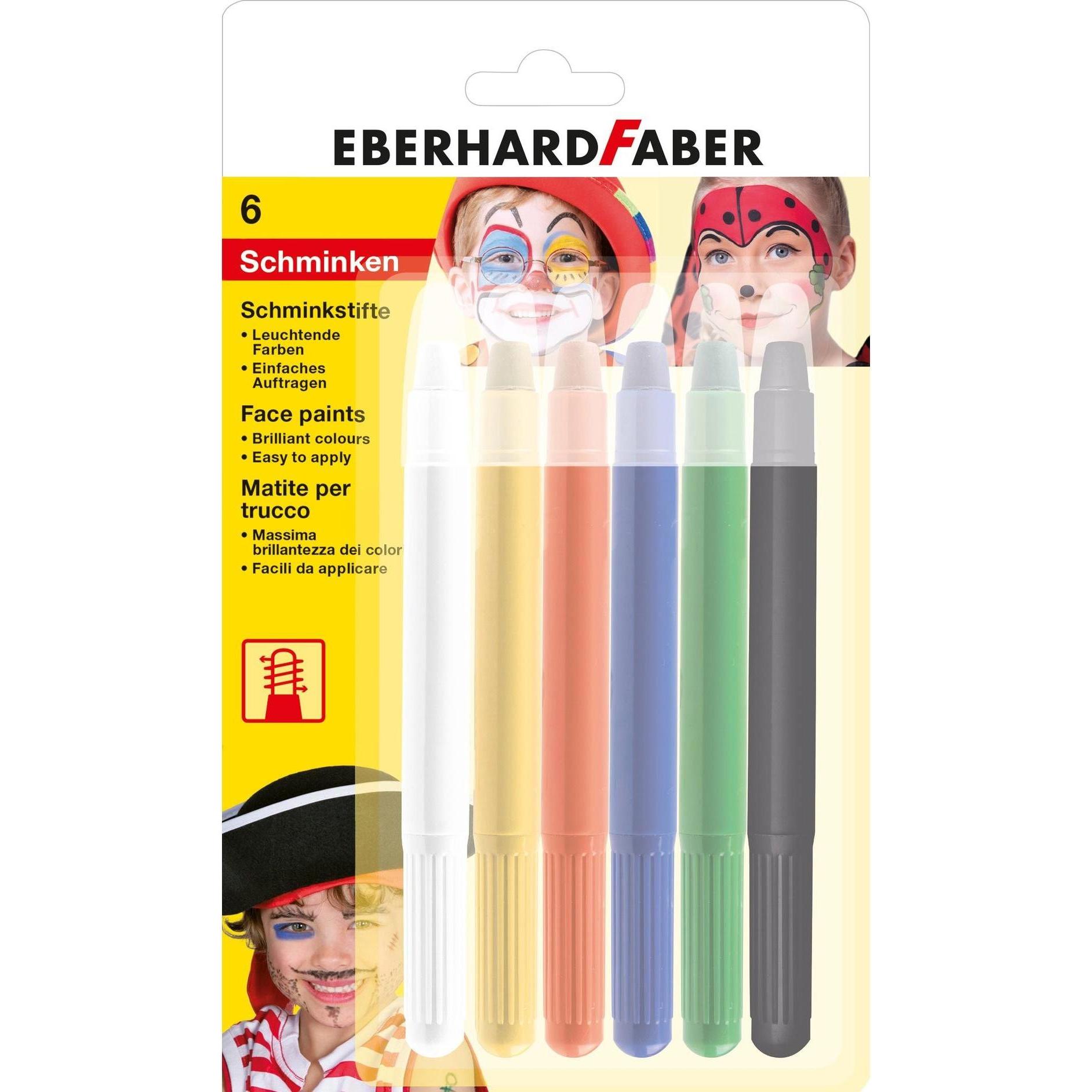 Faber-Castell SCHMINK STIFTE DREH /Etuià6 (579107)