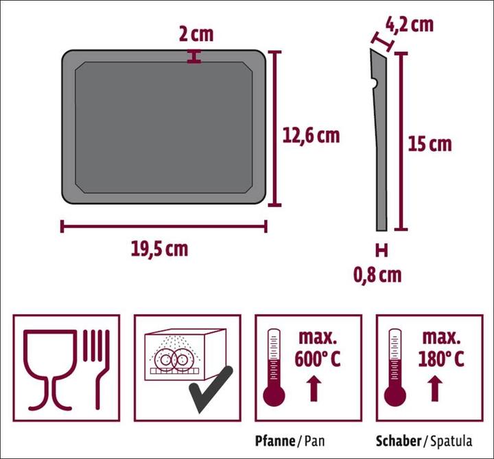Actual product image Xavax Grill pans