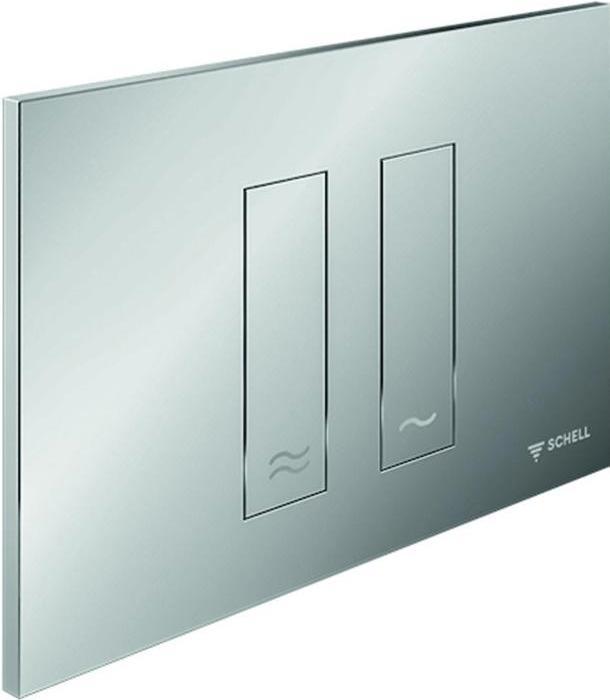 Schell WC-Betätigungsplatte TOWER chrom