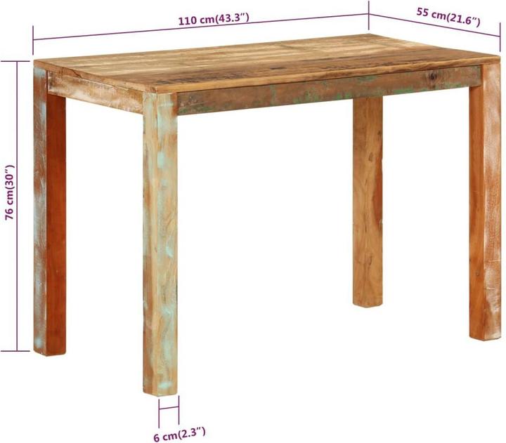 Produktbild vidaXL Esstisch