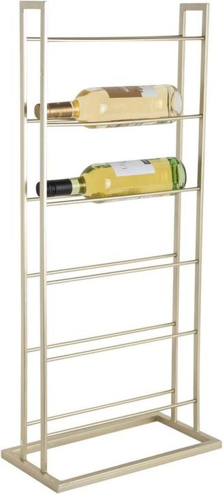 Immagine prodotto present time Weinregal Single Floor 84.5 x 20 cm, Gold (6 Fl.)