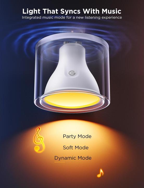 Actual product image Govee Bulb (GU10, 4.80 W, 400 lm, 2 x, F)
