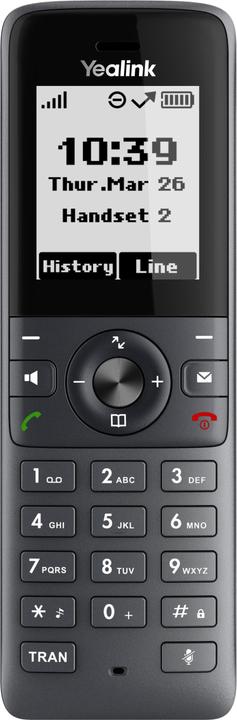 Actual product image Yealink W71H Dect-handset - 1.8 inch TFT screen